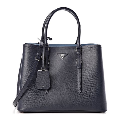 prada saffiano cuir leather tote astrale|Women's Totes .